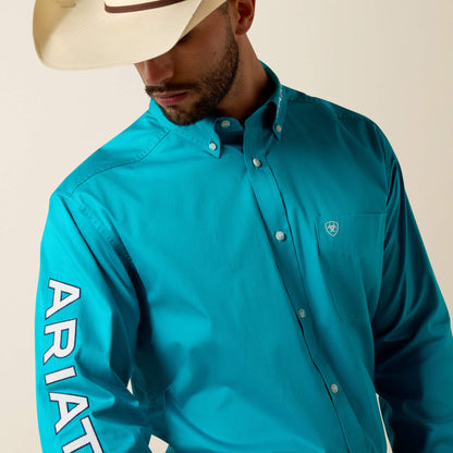 Ariat Great Value | Team Logo Lightweight Twill Classic Fit Shirt