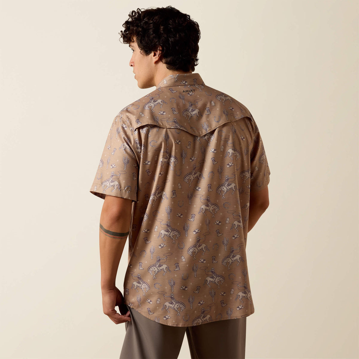 Ariat Premium | Printed VentTEK Western Fitted Snap Shirt