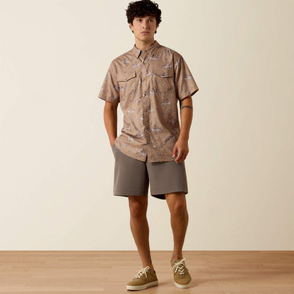 Ariat Premium | Printed VentTEK Western Fitted Snap Shirt
