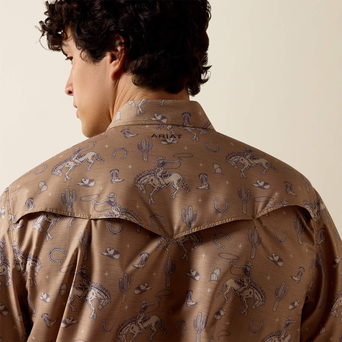 Ariat Premium | Printed VentTEK Western Fitted Snap Shirt