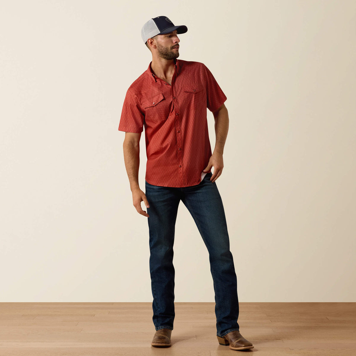 Ariat Great Value | Printed VentTEK Western Fitted Snap Shirt