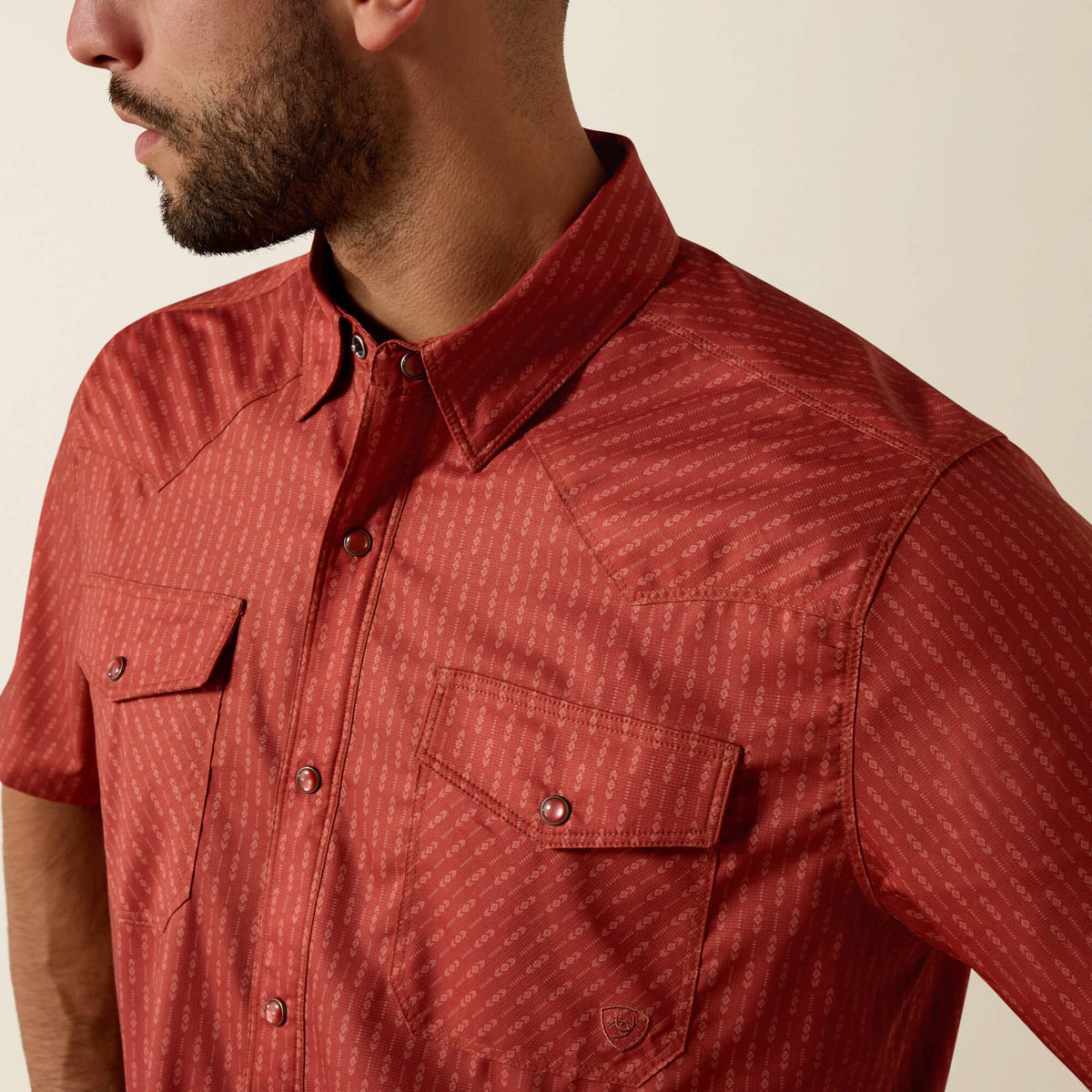 Ariat Great Value | Printed VentTEK Western Fitted Snap Shirt