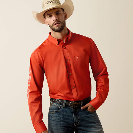 Ariat Latest | Team Logo Lightweight Twill Classic Fit Shirt