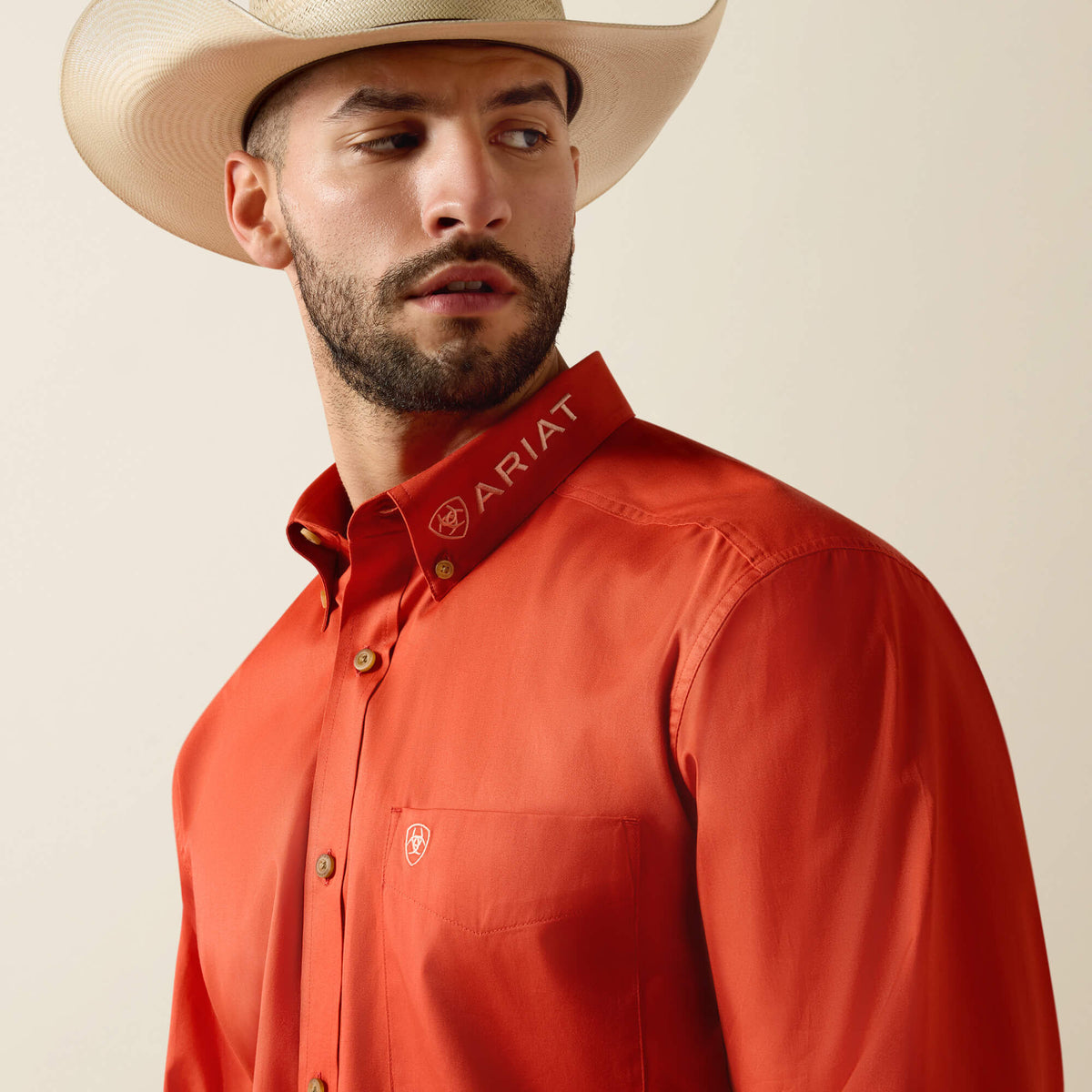 Ariat Latest | Team Logo Lightweight Twill Classic Fit Shirt