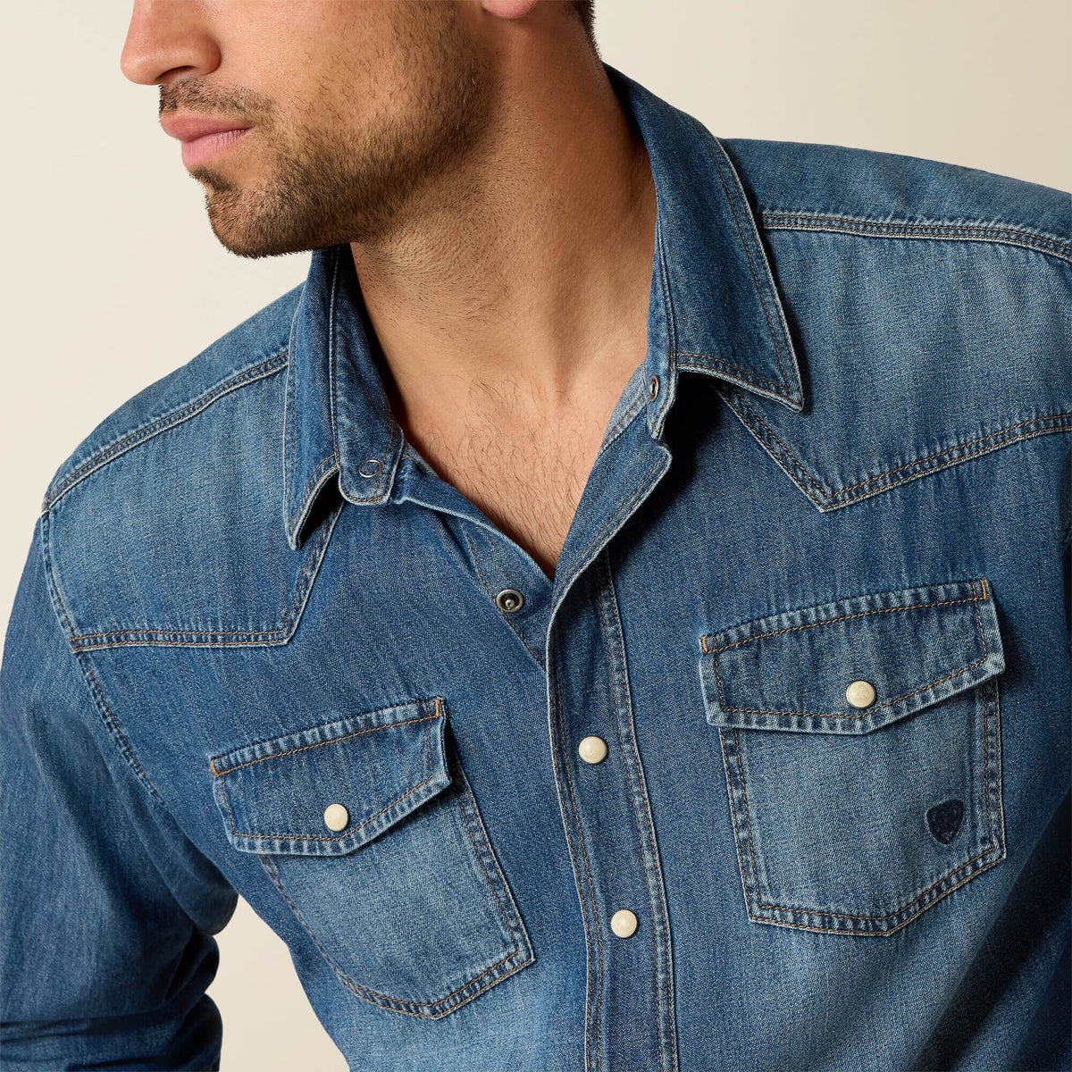 Ariat Best Seller | Denim Retro Fit Shirt