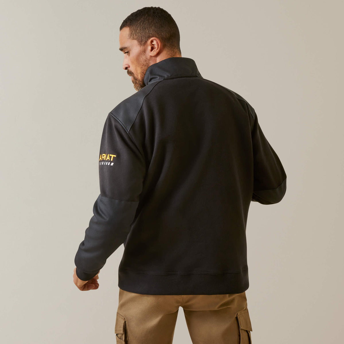 Ariat Essential | Rebar Workman Duracanvas 1/4 Zip Sweatshirt