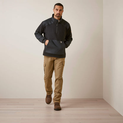 Ariat Essential | Rebar Workman Duracanvas 1/4 Zip Sweatshirt
