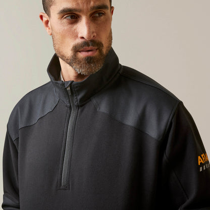Ariat Essential | Rebar Workman Duracanvas 1/4 Zip Sweatshirt