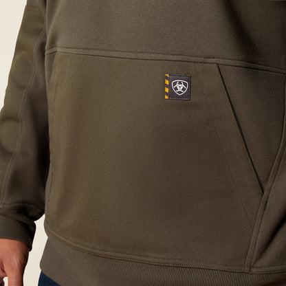 Ariat Quality | Rebar Workman Duracanvas 1/4 Zip Sweatshirt