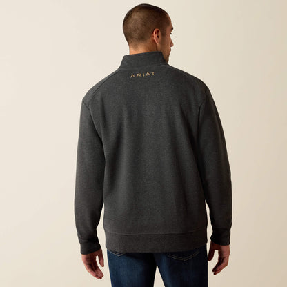 Ariat Top Pick | Logo PBR 1/4 Zip Sweatshirt