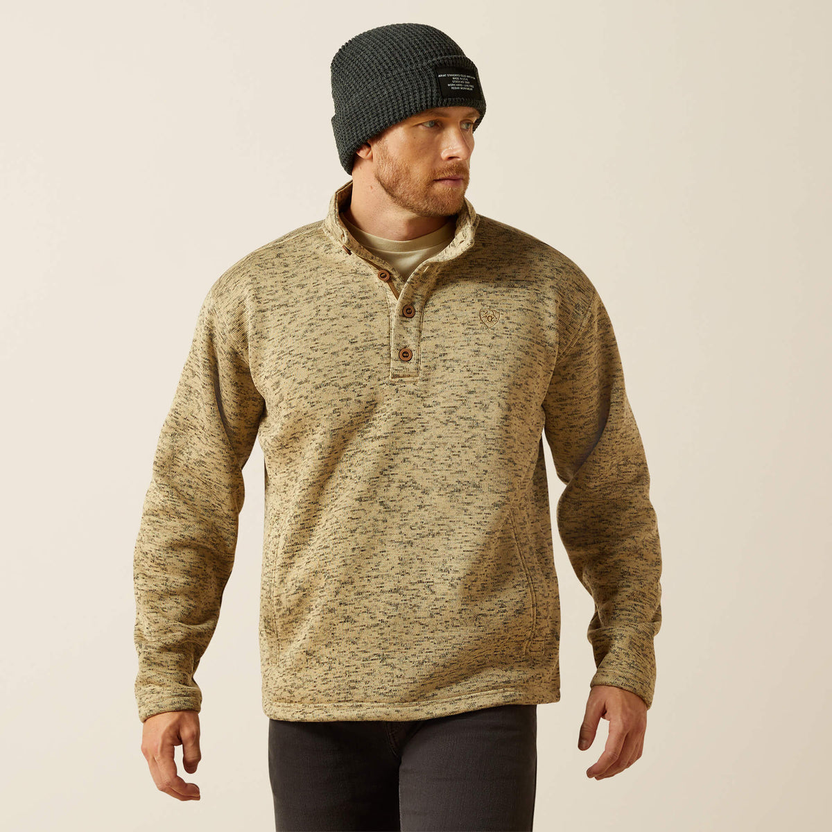 Ariat Essential | Caldwell 1/4 Button Sweater