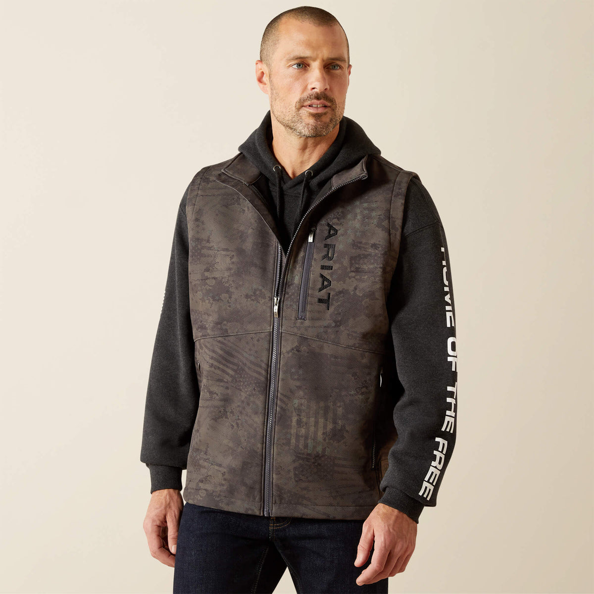 Ariat Recommended | Patriot Flag Softshell Vest