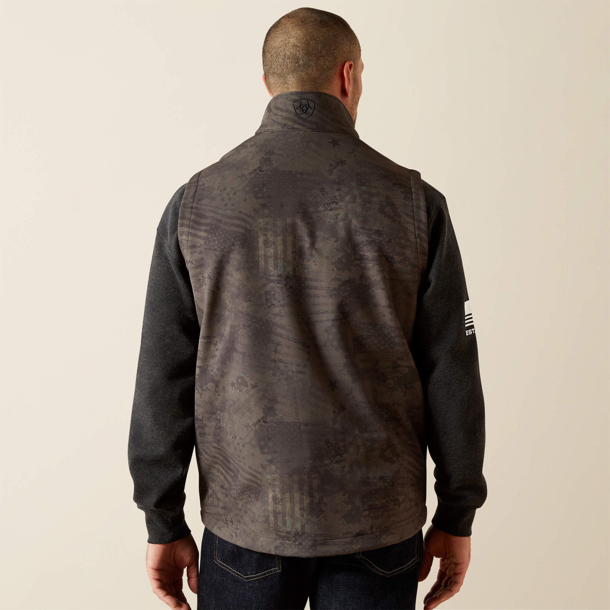 Ariat Recommended | Patriot Flag Softshell Vest
