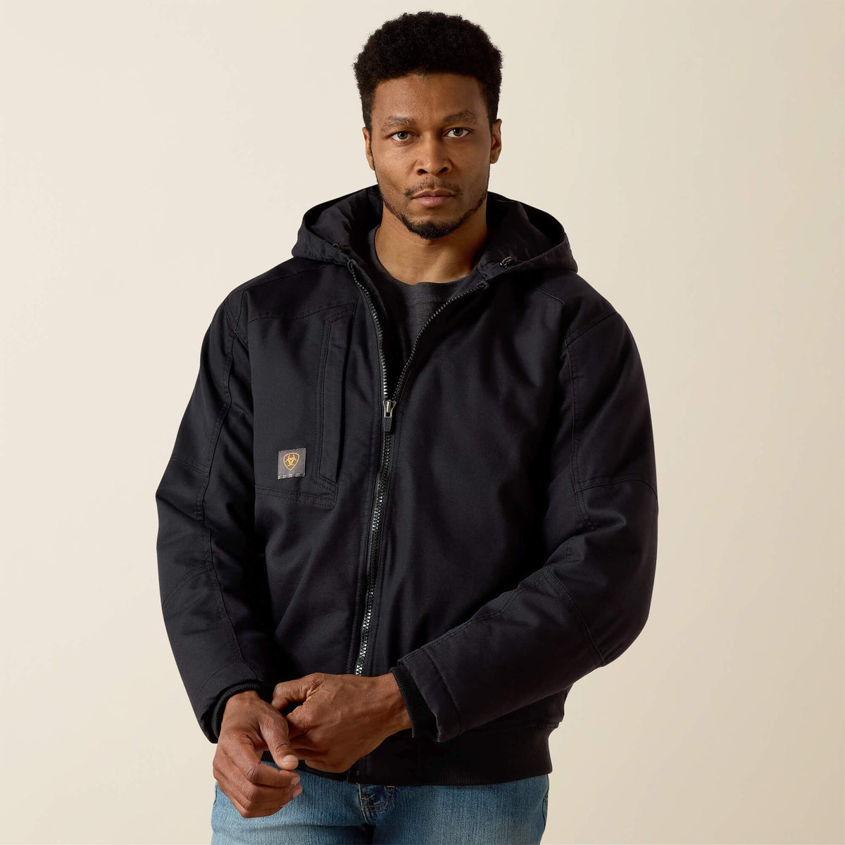 Ariat Trusted | Rebar Washed DuraCanvas Insulated Jacket