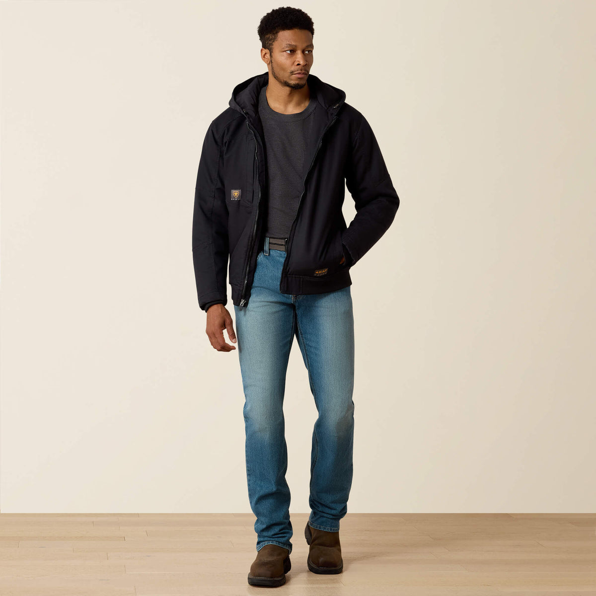 Ariat Trusted | Rebar Washed DuraCanvas Insulated Jacket