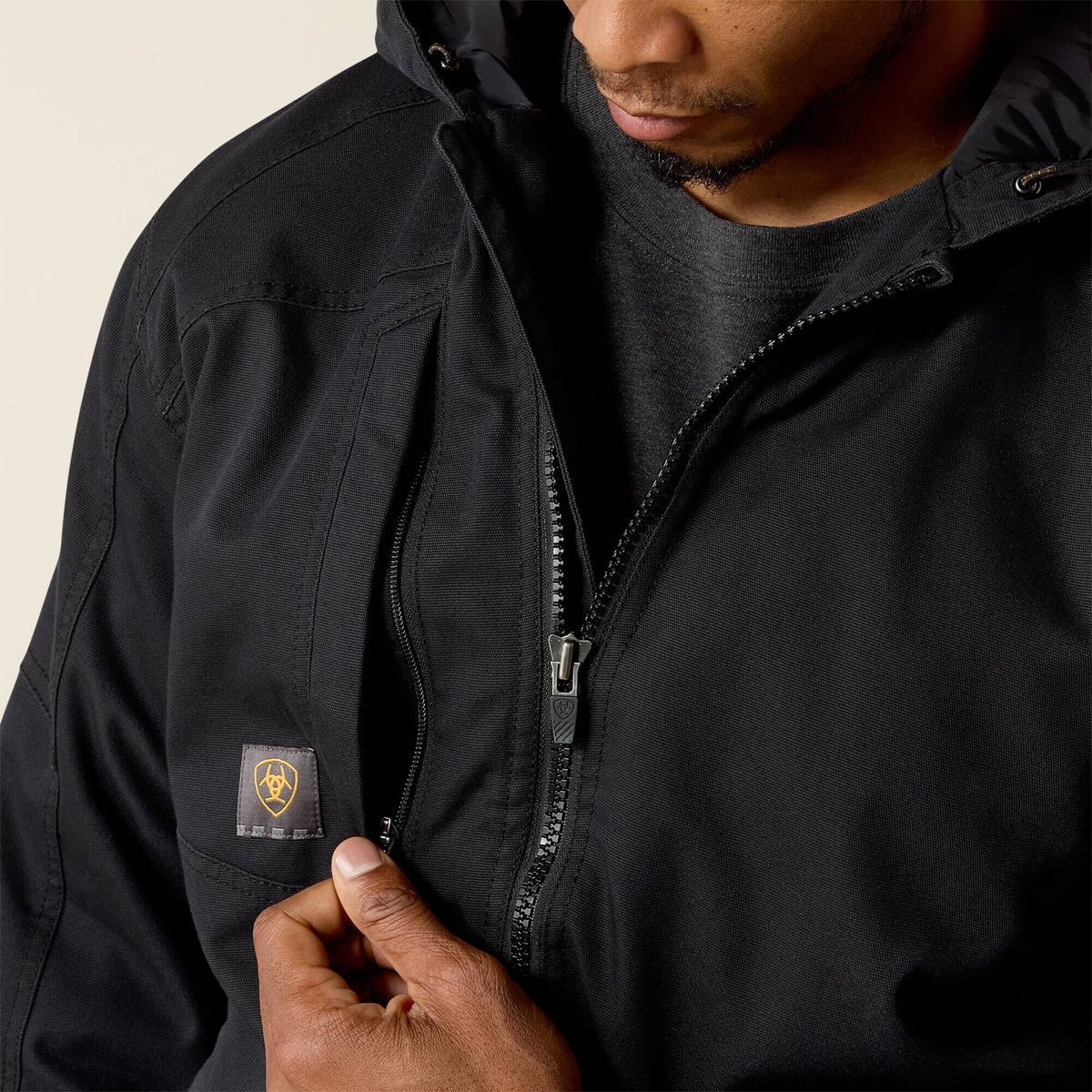 Ariat Trusted | Rebar Washed DuraCanvas Insulated Jacket
