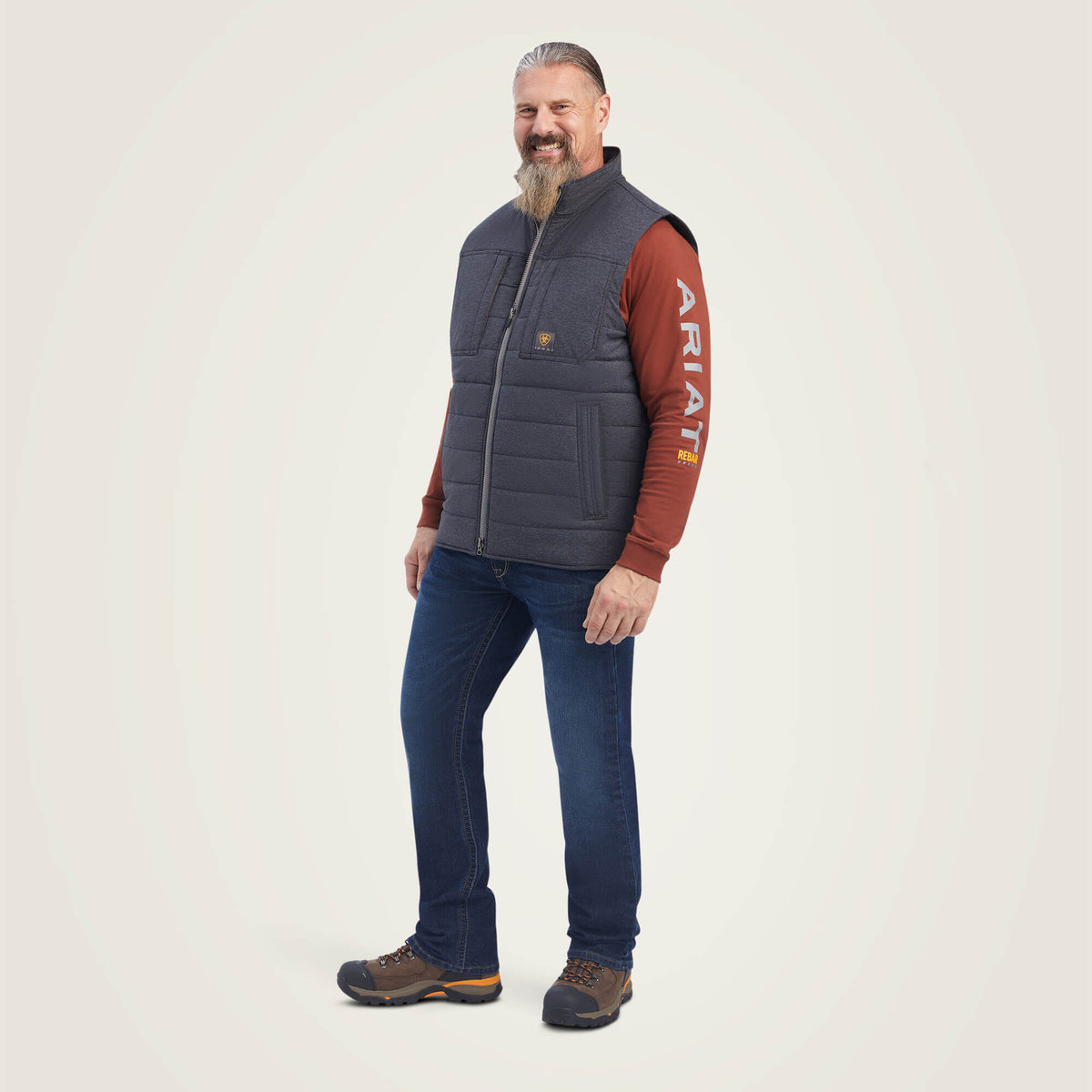 Ariat Quality | Rebar Valiant Ripstop Insulated Vest
