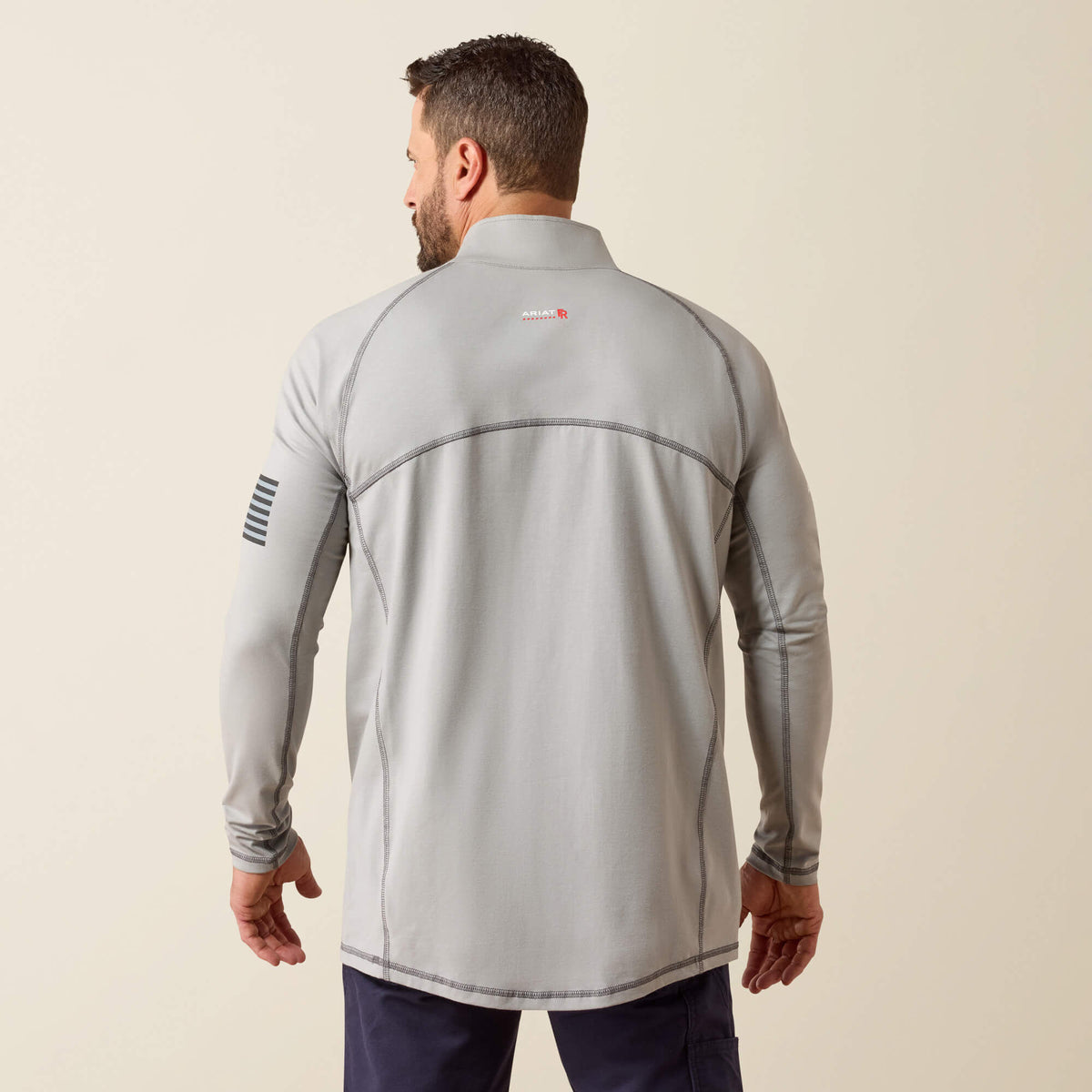 Ariat Customer Favorite | FR Combat Stretch Patriot 1/4 Zip Work Shirt
