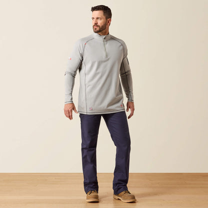 Ariat Customer Favorite | FR Combat Stretch Patriot 1/4 Zip Work Shirt