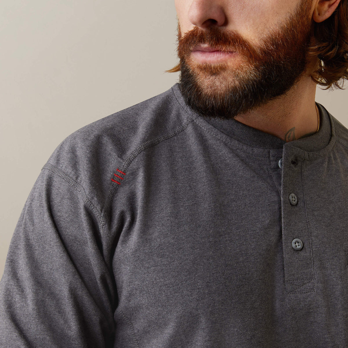 Ariat New | FR Air Refinery Row Graphic Henley Top