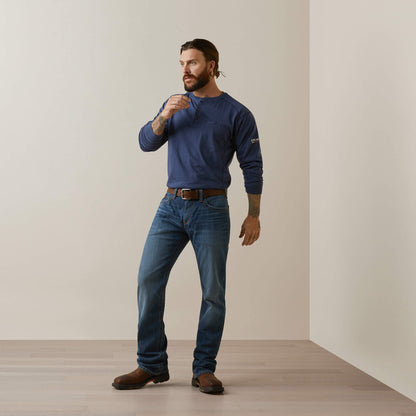 Ariat Signature | FR Air Refinery Row Graphic Henley Top