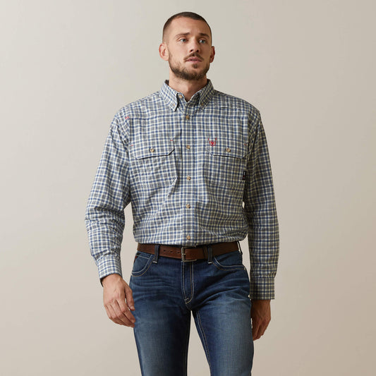 Ariat Discount | FR Plaid Featherlight Work Shirt