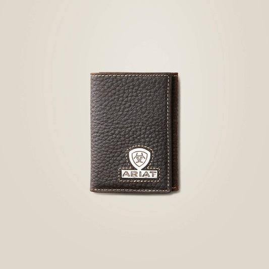 Ariat Classic | Trifold Wallet Stacked Logo