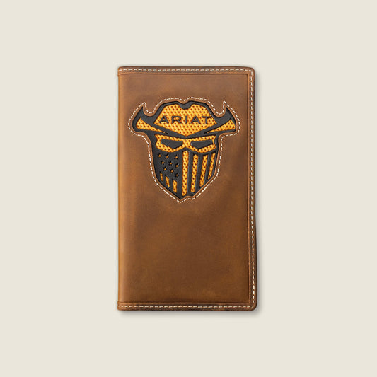 Ariat Quality | Work Roughneck Label Canvas Trifold Wallet