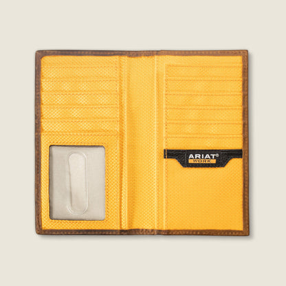 Ariat Quality | Work Roughneck Label Canvas Trifold Wallet