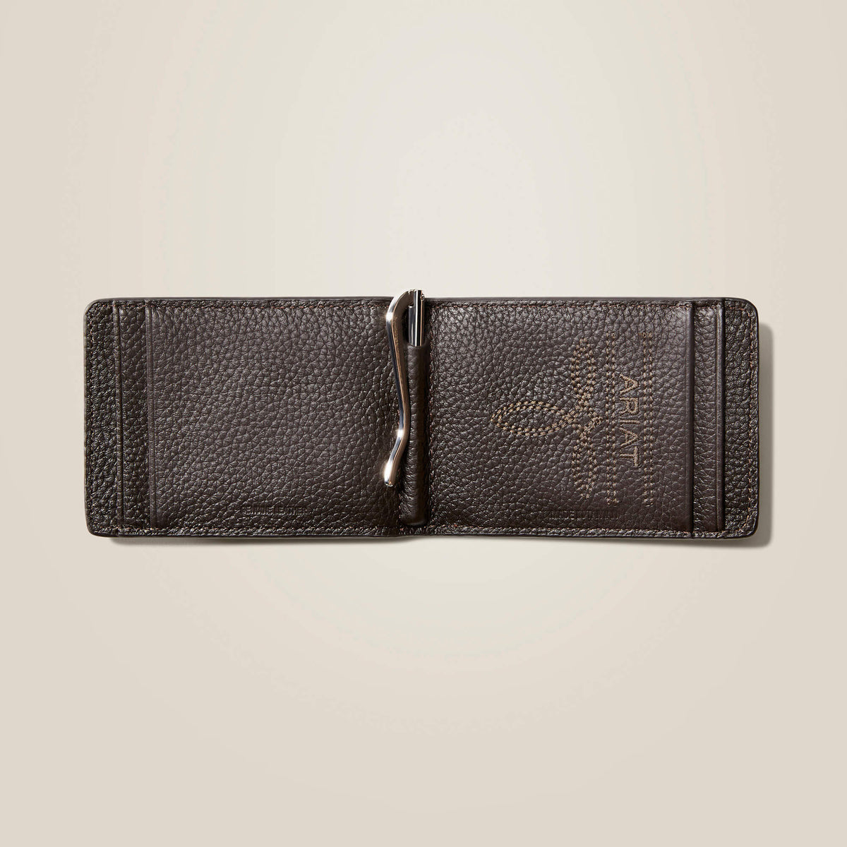 Ariat Discount | Bifold Slim Wallet Patriot Flag Embroidery