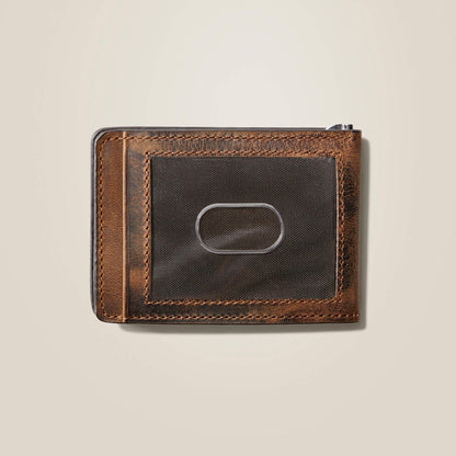 Ariat Discount | Bifold Slim Wallet Patriot Flag Embroidery