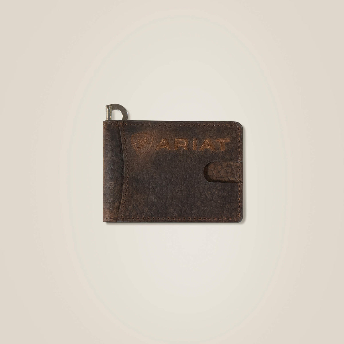 Ariat Signature | Large Logo Clip Wallet