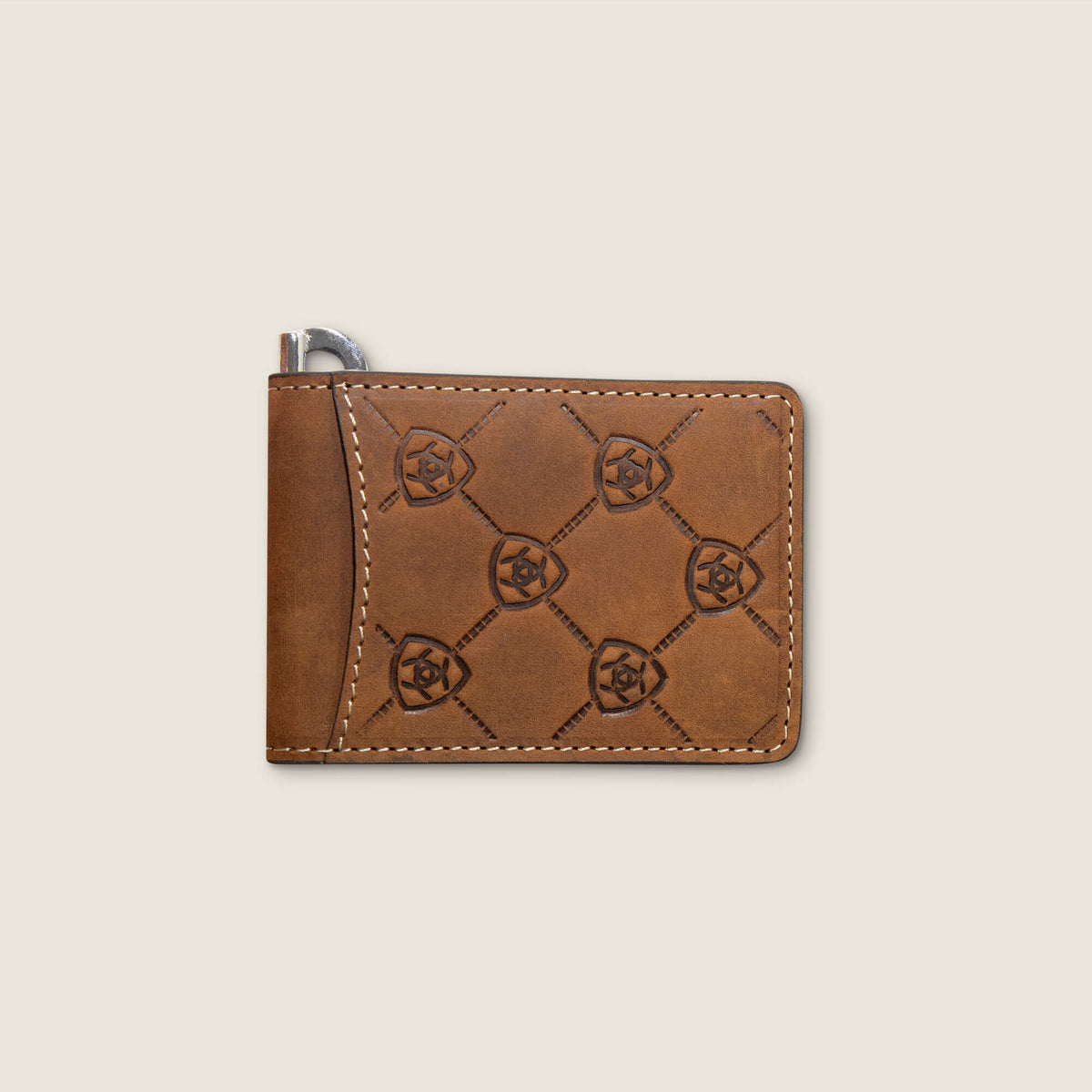 Ariat Exclusive | Ariat Logo Print Money Clip Wallet