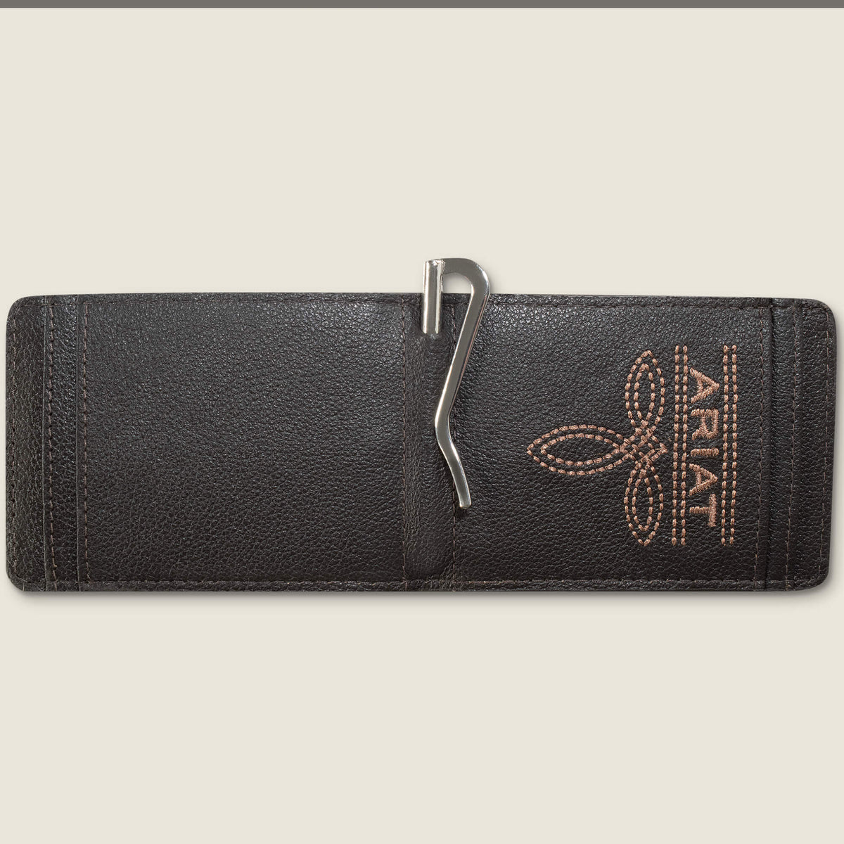 Ariat Exclusive | Ariat Logo Print Money Clip Wallet