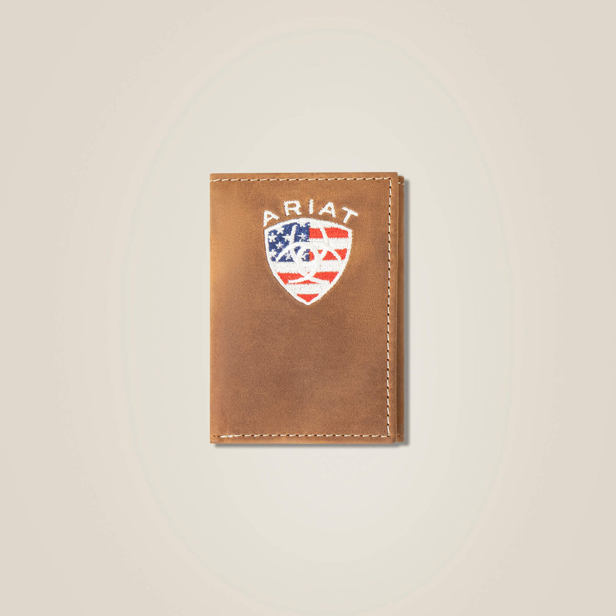 Ariat Discount | Flag Shield Trifold Wallet