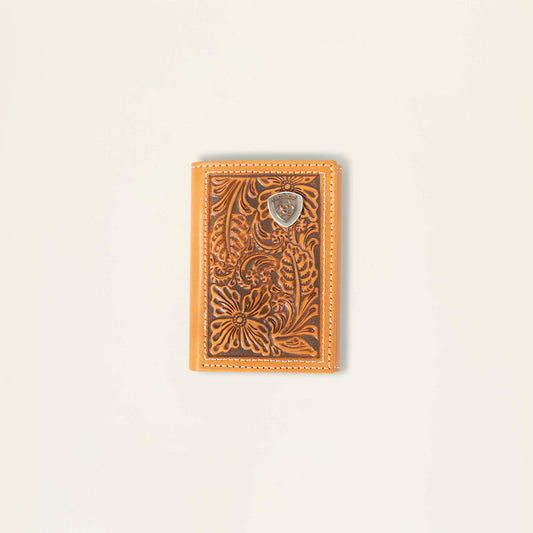Ariat Quality | Southwest Emboss Trifold Wallet