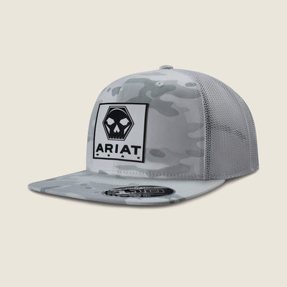 Ariat Trending | Ariat Work Skull Bolt Patch Cap