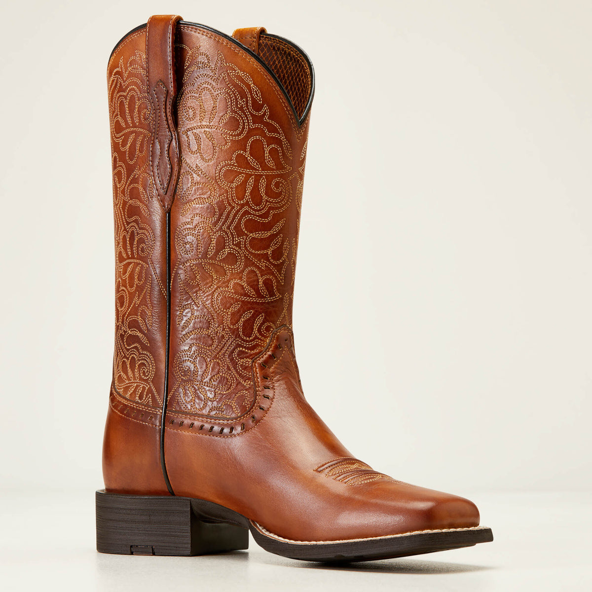 Ariat Quality | Round Up Remuda Wide Square Toe Western Boot