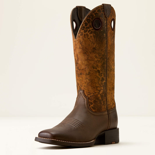 Ariat Discount | Round Up Ryder Wide Square Toe Western Boot