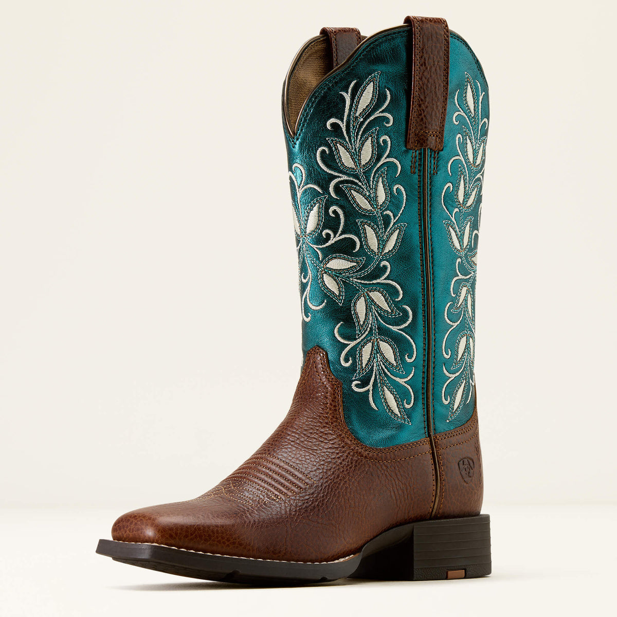 Ariat Value | Round Up Holly Wide Square Toe Western Boot
