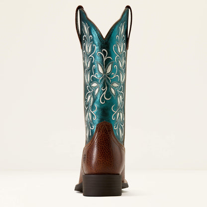 Ariat Value | Round Up Holly Wide Square Toe Western Boot