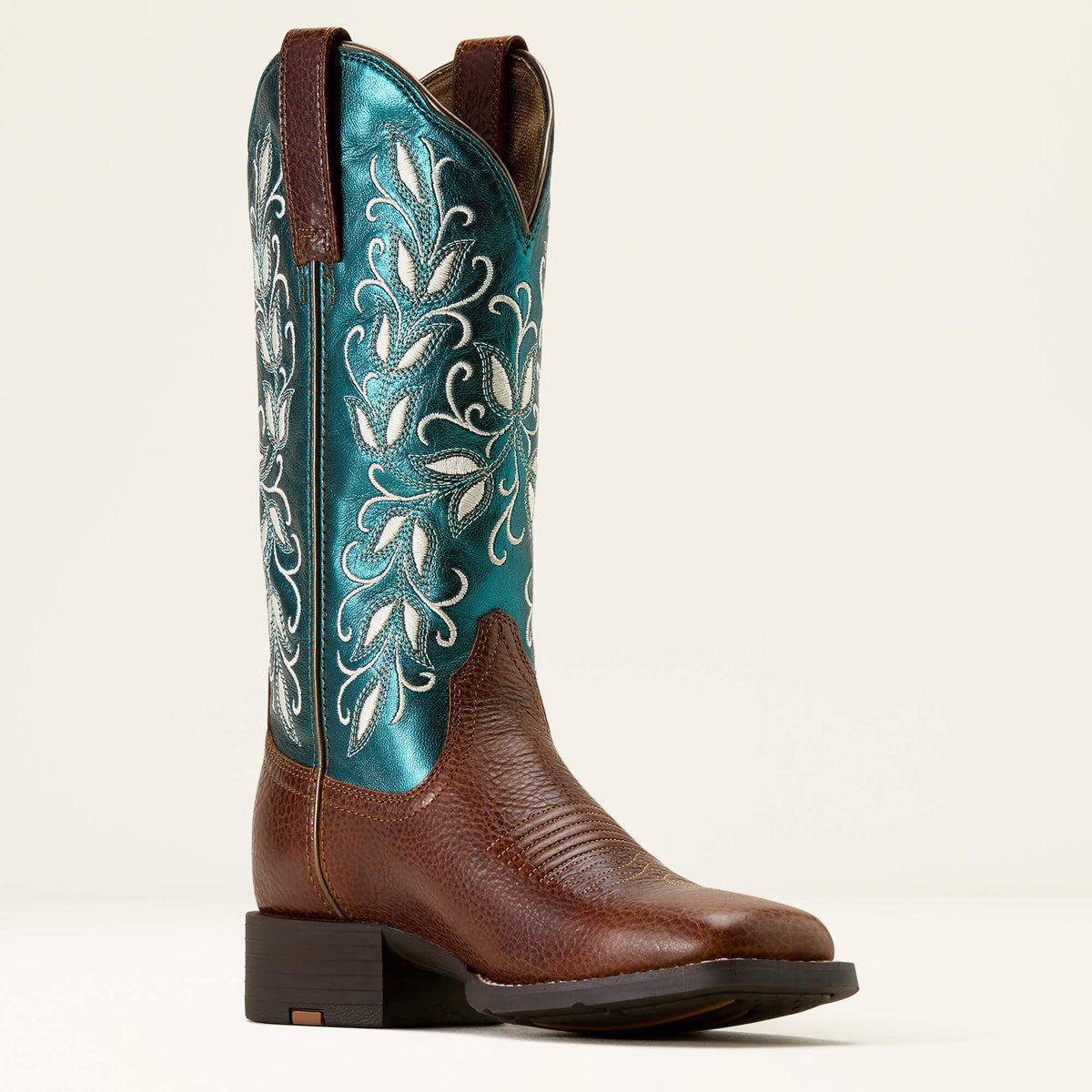 Ariat Value | Round Up Holly Wide Square Toe Western Boot
