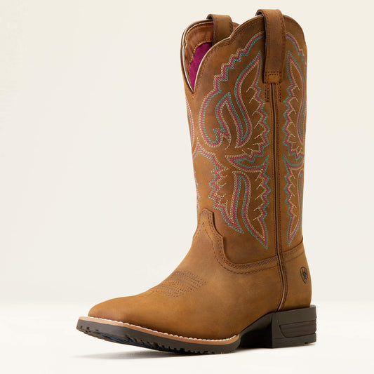 Ariat Special Offer | Hybrid Ranchwork Wide Square Toe Western Boot