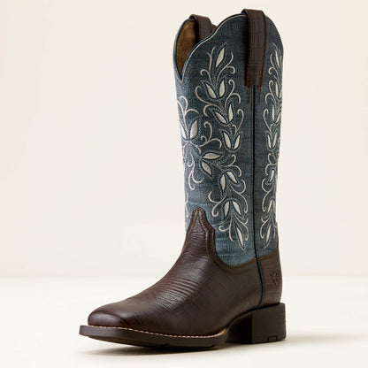 Ariat Sale | Round Up Holly Wide Square Toe Western Boot