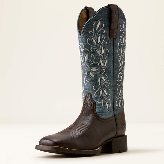 Ariat Sale | Round Up Holly Wide Square Toe Western Boot