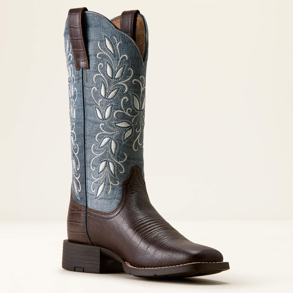 Ariat Sale | Round Up Holly Wide Square Toe Western Boot