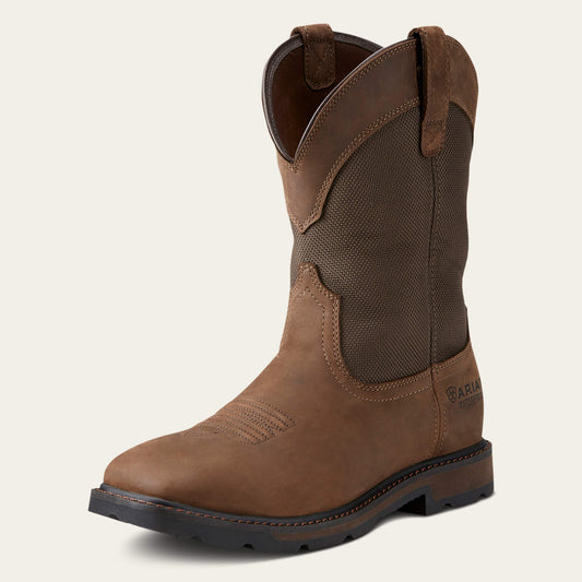 Ariat Exclusive | Groundbreaker Wide Square Toe Waterproof Steel Toe Work Boot
