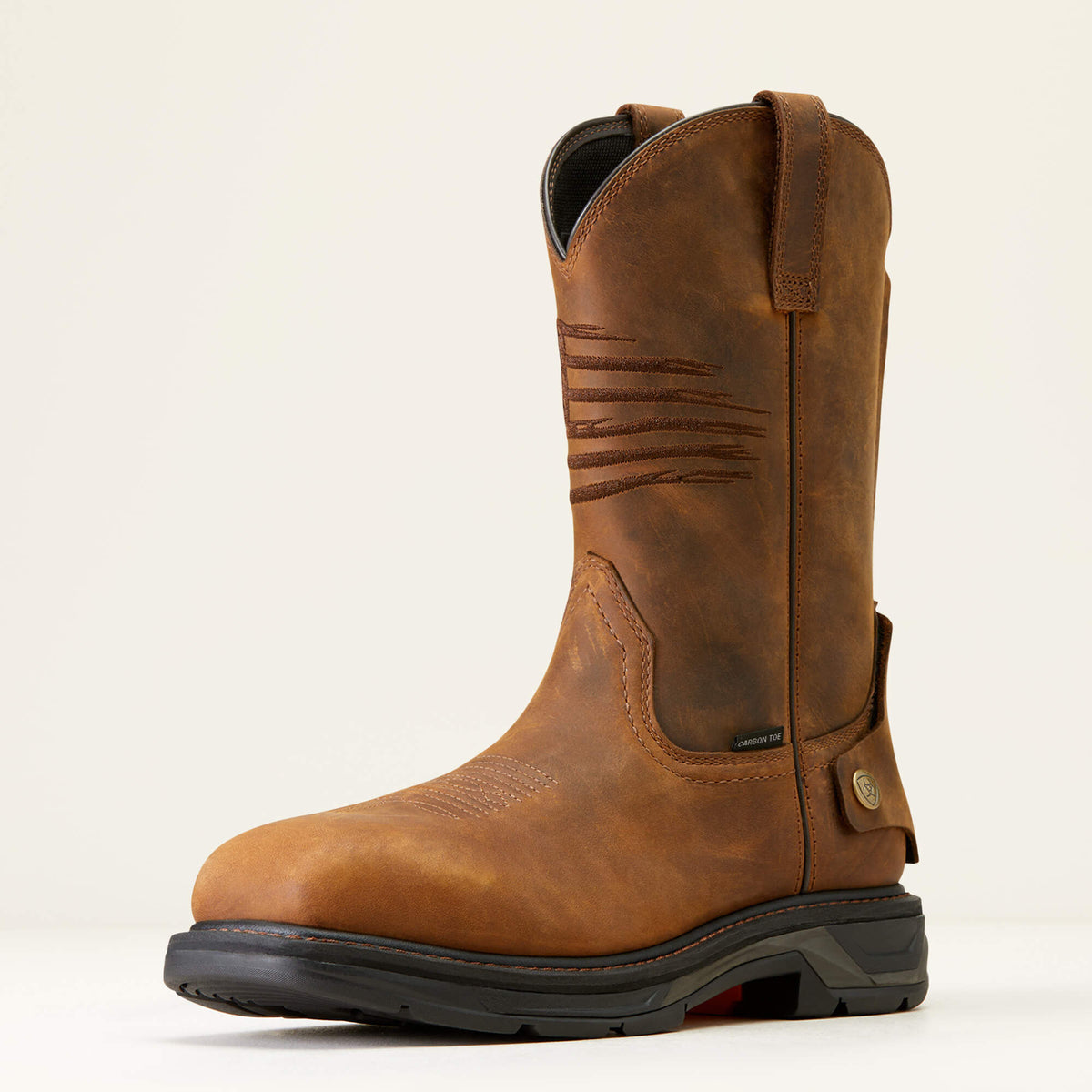 Ariat Recommended | WorkHog XT Patriot EZ Zip Carbon Toe Work Boot
