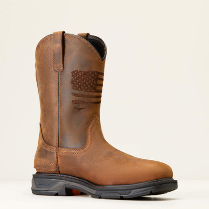Ariat Recommended | WorkHog XT Patriot EZ Zip Carbon Toe Work Boot
