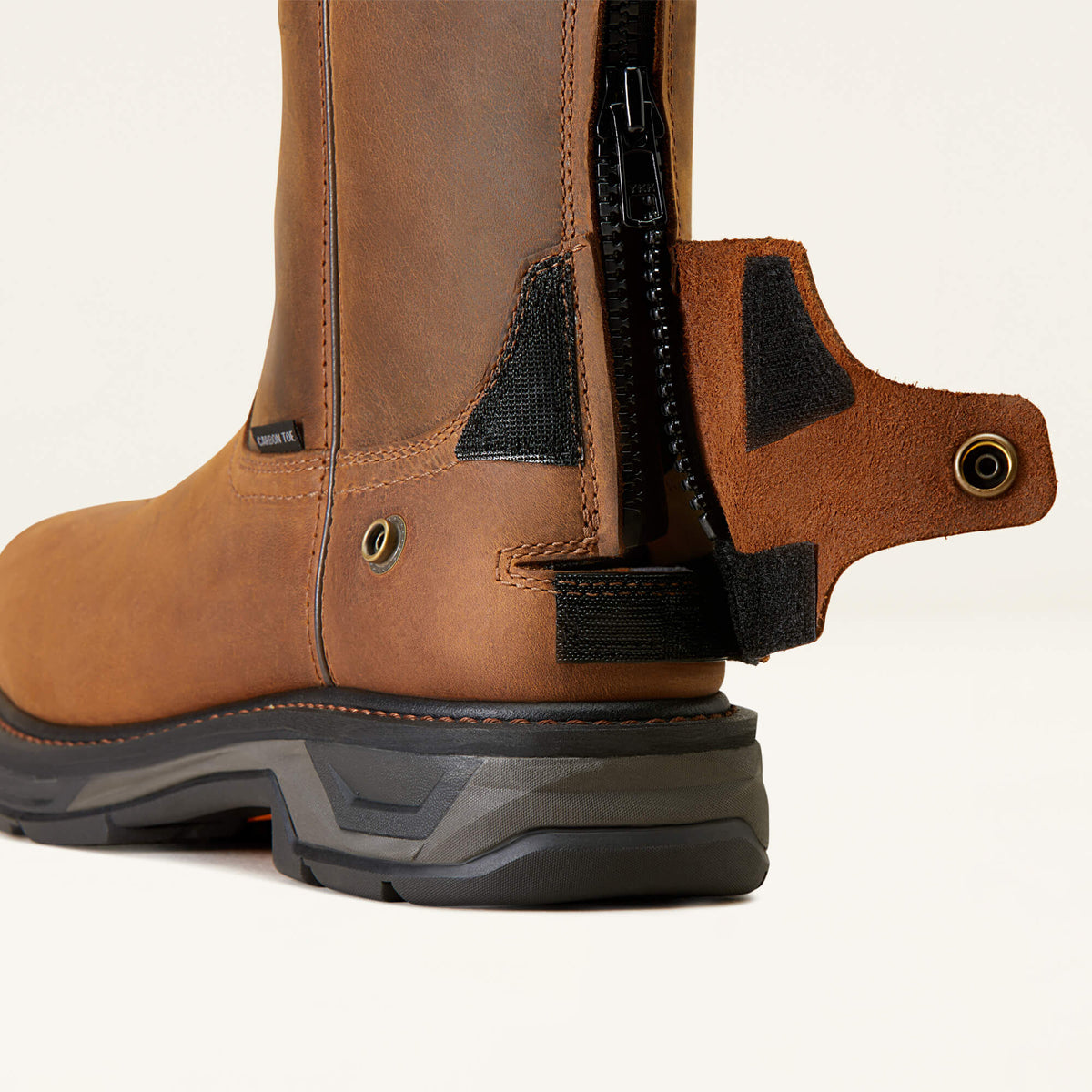 Ariat Recommended | WorkHog XT Patriot EZ Zip Carbon Toe Work Boot